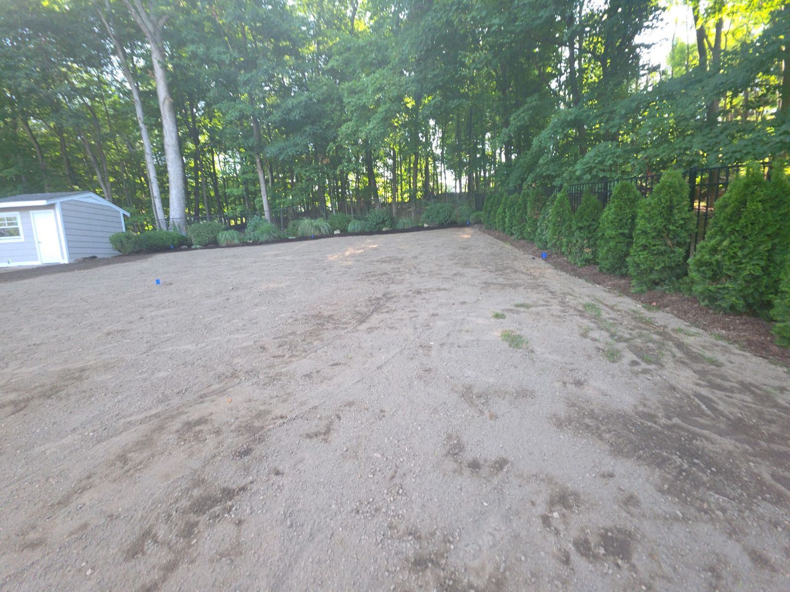 New Construction Lawn in Lakewood: on the job (10 of 15)