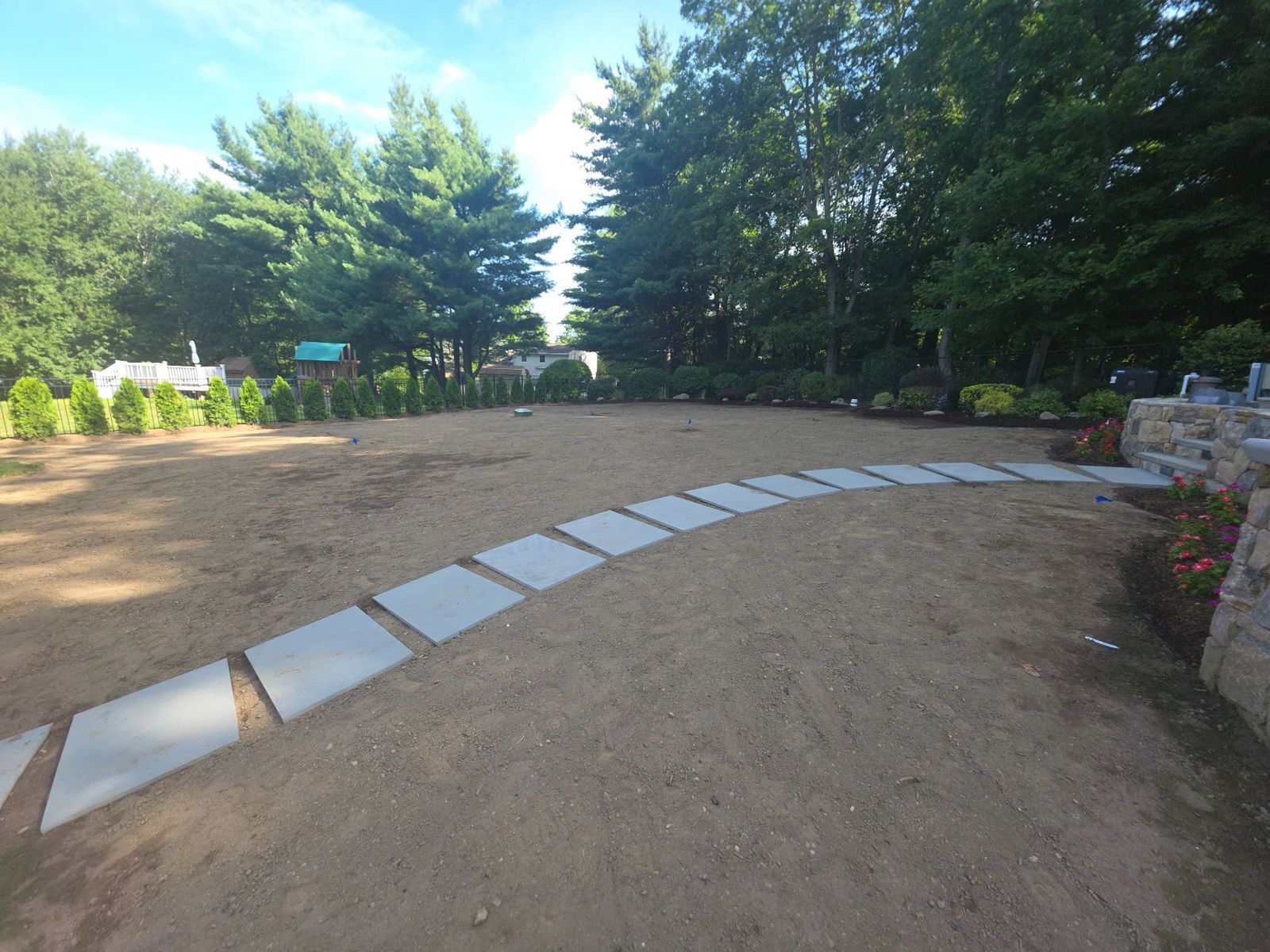 New Construction Lawn in Lakewood: on the job (11 of 15)