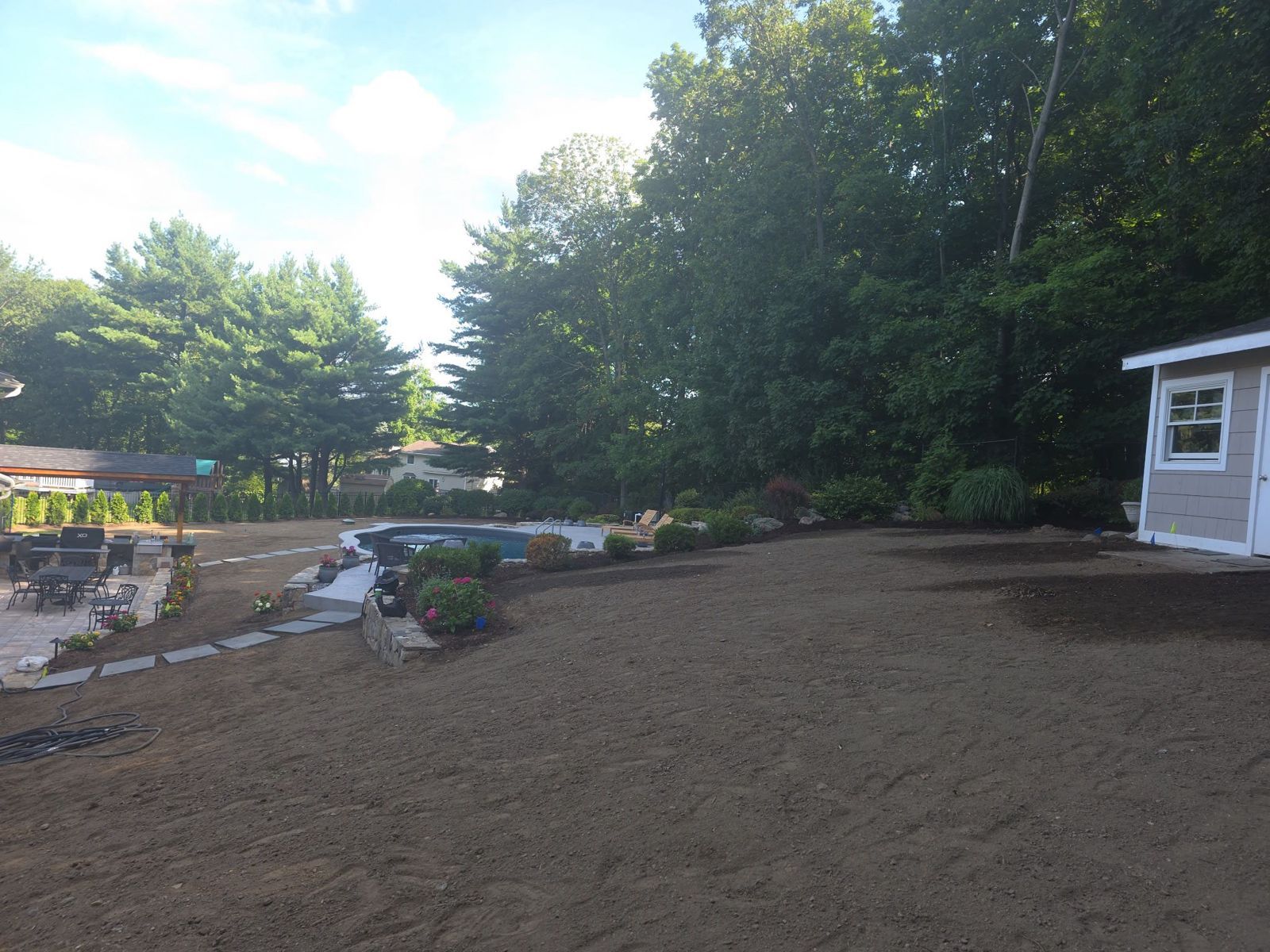 New Construction Lawn in Lakewood: on the job (13 of 15)